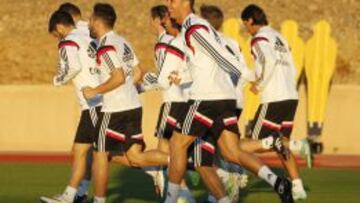 Entrenamiento del Real Madrid