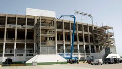 La reforma del Martínez Valero avanza para estar a la altura de los mejores estadios