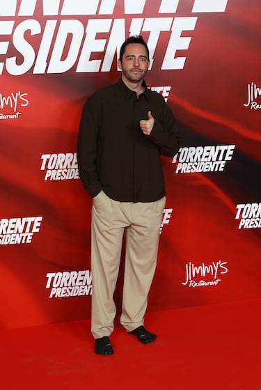 David Guapo durante la premier de la película 'Torrente Presidente' en los Cines Callao. 
 
 
 
