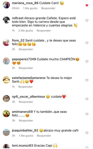 Santiago Ca?izares suspende su cuenta de Instagram