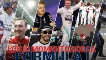 Los mejores momentos que ha dejado la Fórmula 1 en 2015