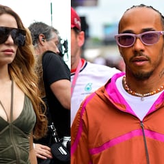 El movimiento de Shakira con el que aviva los rumores de relación con Hamilton