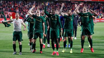 El Athletic, tras pasar a la final en Granada
