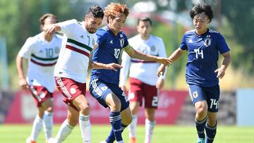 México vs Japón en el torneo Maurice Revello.