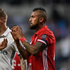 Arturo Vidal no ocultó su motivación por enfrentar al Madrid