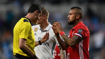 Arturo Vidal no ocultó su motivación por enfrentar al Madrid