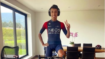 Egan, ciclista del INEOS