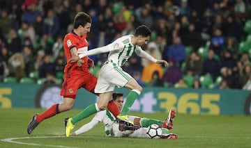 La Real Sociedad de Héctor Moreno, sin goles ante el Betis de Guardado