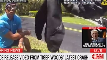 Tiger Woods’ post-crash moments revealed in Police video