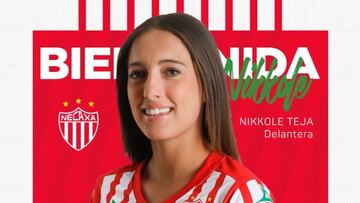 Nikkole Teja, primera extranjera en jugar para el Necaxa