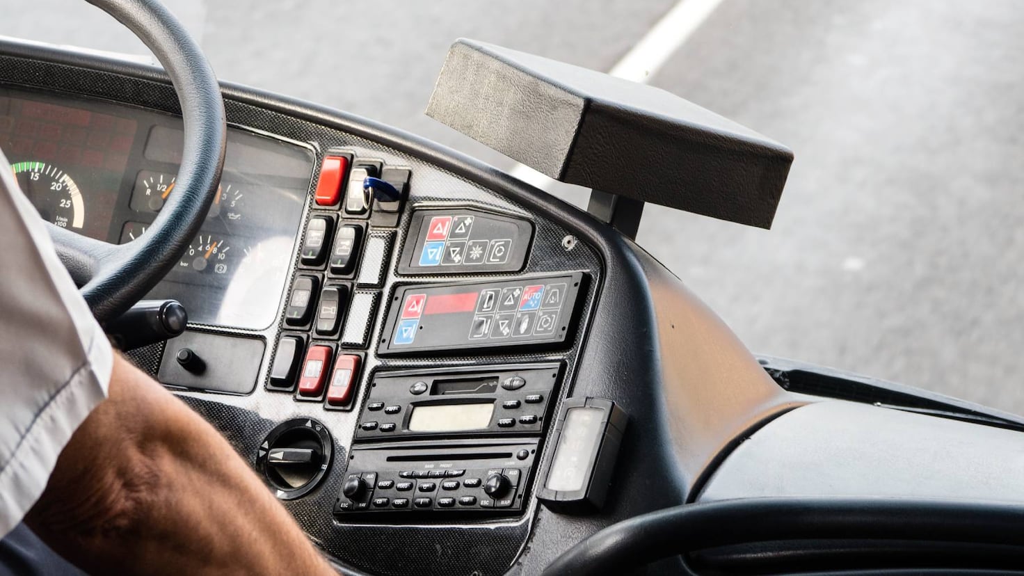 A bus driver runs out of gas in the middle of the trip, the company ...