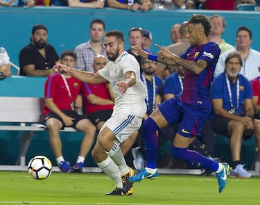 Carvajal and Neymar.