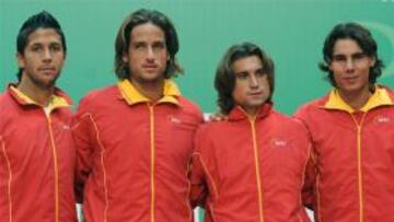 Costa elige a Nadal, Ferrer, Verdasco y López para la final