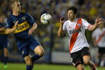 Boca Juniors igualó en la Bombonera ante River Plate 0-0 en la semifinal de ida de la Copa Sudamericana. 