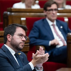 Aragonès carga contra Ayuso