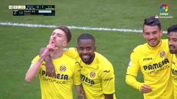 Resumen y gol del Real Sociedad - Villarreal de La Liga Santander