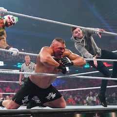 Brock Lesnar acabó con Rey Mysterio y su hijo en la victoria de NXT en Survivor Series