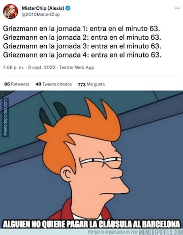 Los memes más divertidos de la jornada