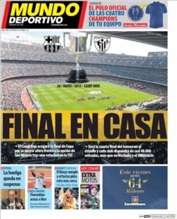 Portadas de la prensa deportiva