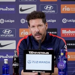 Simeone: "No me detengo en las críticas y tampoco en los halagos"