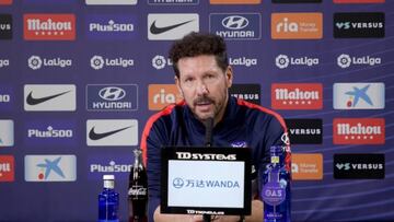 Simeone: "No me detengo en las cr¨ªticas y tampoco en los halagos"
