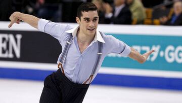 El patinador español Javier Fernández, en una imagen de archivo.