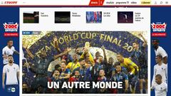 Así vieron en el mundo la victoria de Francia en Rusia