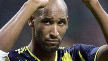 <B>REGRESO.</B> Anleka vuelve a Ingalterra tras su periplo turco en el Fenerbache.