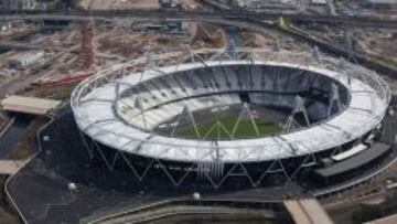 El Estadio Olímpico de Londres.