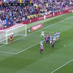 Es tal la psicosis con las faltas de Messi que esto hizo Víctor Sánchez