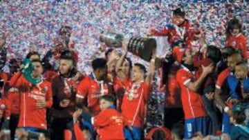 Selección chilena, actual campeona de la Copa América