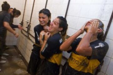 Boca Juniors-Excursionistas. Celebración del título de liga.