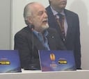 De Laurentiis: "Si la Copa ya es del Sevilla que nos avisen"