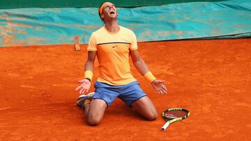 Nadal, campe&oacute;n en Montecarlo 2016.