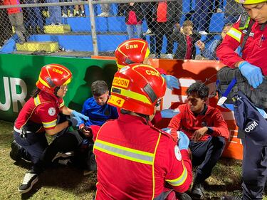 Los daños de la final de Guatemala: ocho jugadores suspendidos