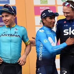 Nairo y Froome, cara y cruz en su debut en el Tour Colombia