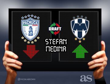 Los 79 movimientos del Draft del Apertura 2017 en imágenes