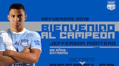 Emelec, rival de Santa Fe en Copa, ficha a Jefferson Montero