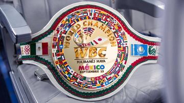 Se reveló el cinturón para la pelea entre 'Canelo' y Golovkin