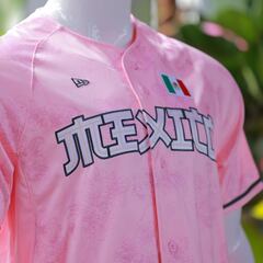 México a lo japonés: Así luce el uniforme para el premier 12 de béisbol