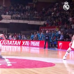 Los mejores triples del Madrid del 2018: Doncic, protagonista