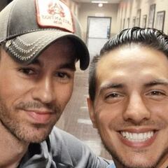 Vadhir Derbez presume su momento de fan junto a Ricky Martin, Sebastián Yatra y Enrique Iglesias
