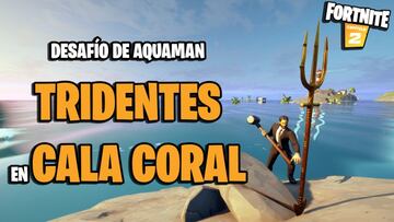 Desaf&iacute;o de Fortnite: &iquest;d&oacute;nde est&aacute; el tridente de Cala Coral?