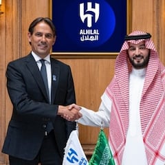Inzaghi, nuevo técnico de Al Hilal por 26M€ al año