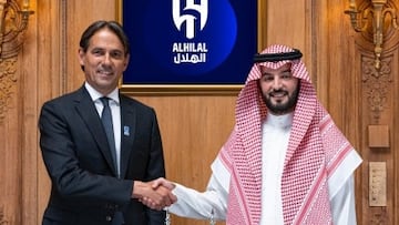 Inzaghi, nuevo técnico de Al Hilal por 26M€ al año