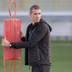 Garitano: "Al Espanyol le falta su pichichi, a nosotros también"