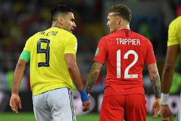 Vibrante partido entre Colombia e Inglaterra. Mira las mejores imágenes 