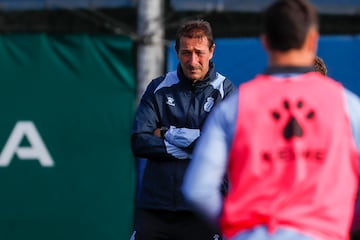 Luis Miguel Ramis, durante un entrenamiento.

