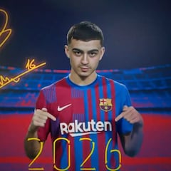 Oficial: Pedri renueva con el Barcelona hasta 2026