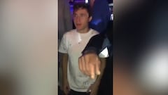 Pillan a campeón de la Euro en una disco: ojo a su estado y a la reacción al ver la cámara